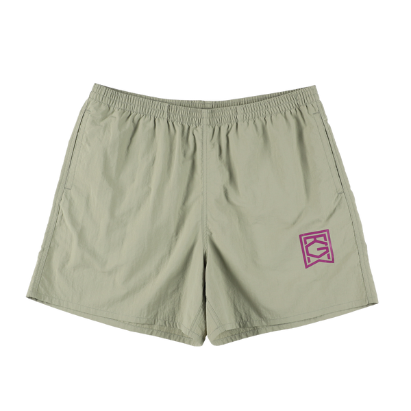 REFLECTOR BACK NYLON SHORTS PISTACHIO TGS-MP68