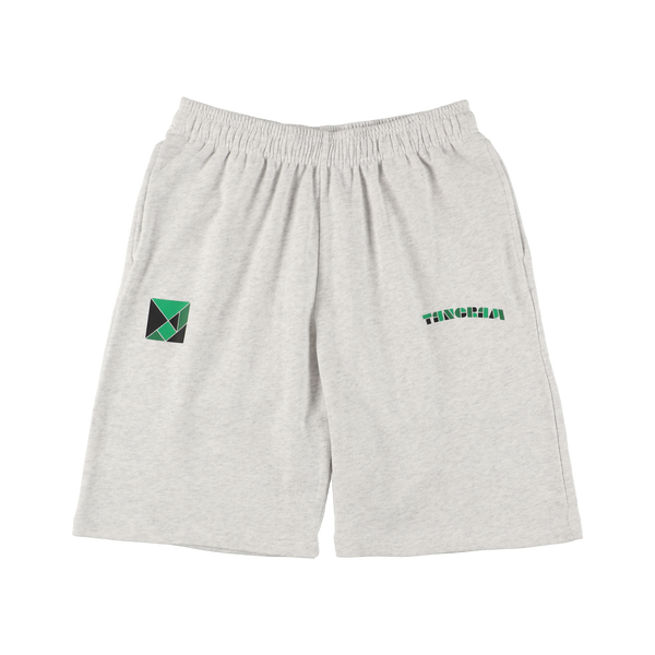 MULTICOLORED LOGO SWEAT SHORTS ASH TGS-MP74