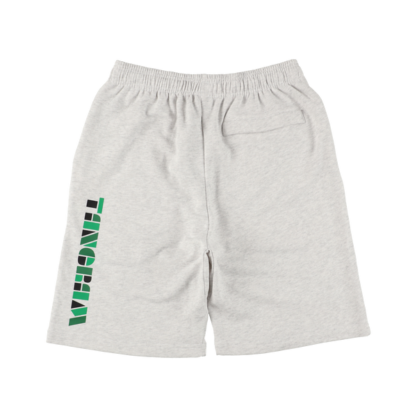 MULTICOLORED LOGO SWEAT SHORTS ASH TGS-MP74