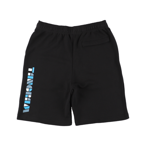 MULTICOLORED LOGO SWEAT SHORTS BLACK TGS-MP74