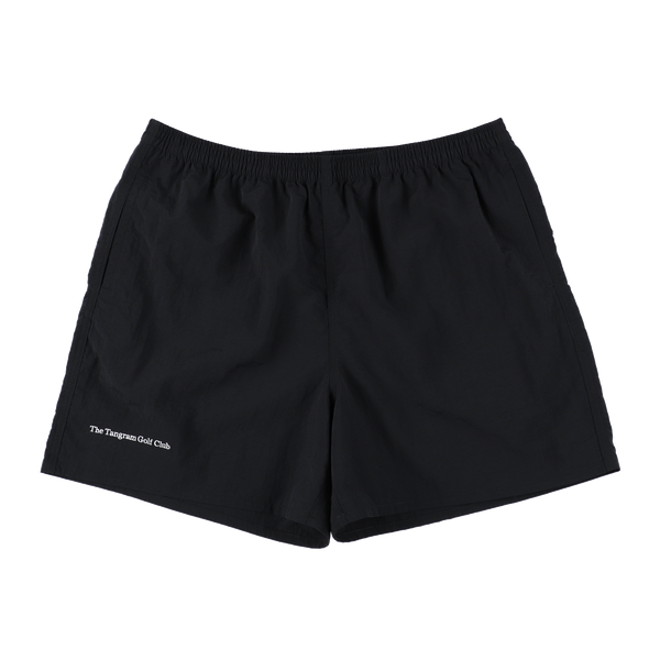 THE GOLF CLUB NYLON SHORTS BLACK TGS-MP78