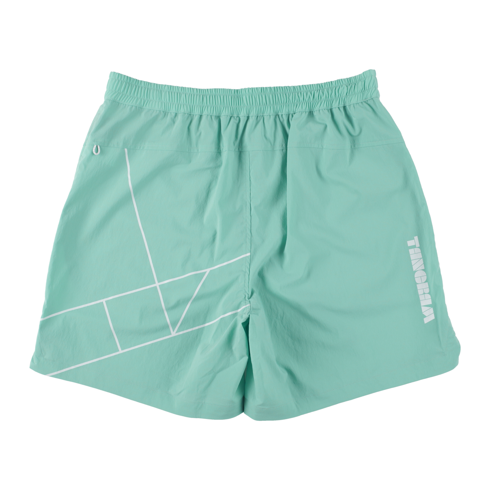 EFFLORESCENCE × TANGRAM NYLON STRETCH SHORTS MINT GREEN TGS-MP95