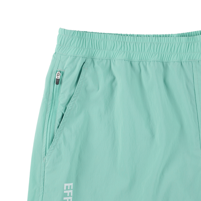 EFFLORESCENCE × TANGRAM NYLON STRETCH SHORTS MINT GREEN TGS-MP95