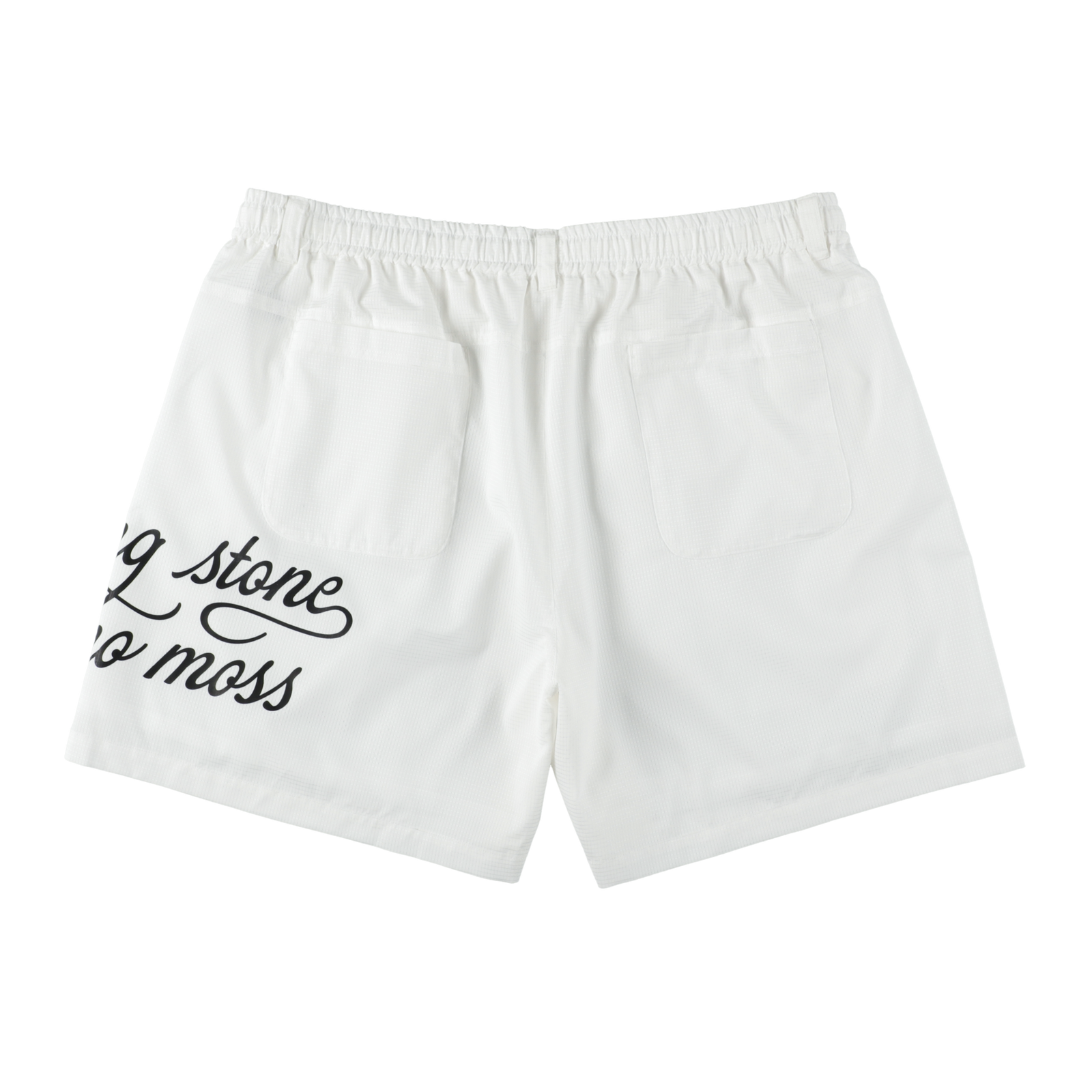 GDC×TANGRAM 5TH ANNIV. ROLLING STONE SHORTS WHITE TGS-MP96