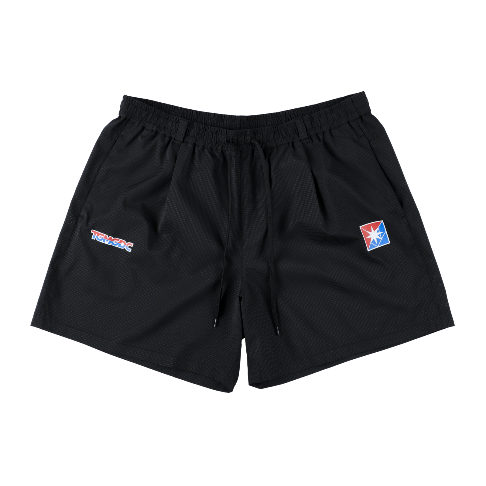 GDC×TANGRAM 5TH ANNIV. TRICO SHORTS BLACK TGS-MP97