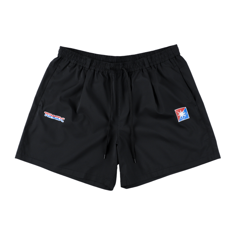 GDC×TANGRAM 5TH ANNIV. TRICO SHORTS BLACK TGS-MP97
