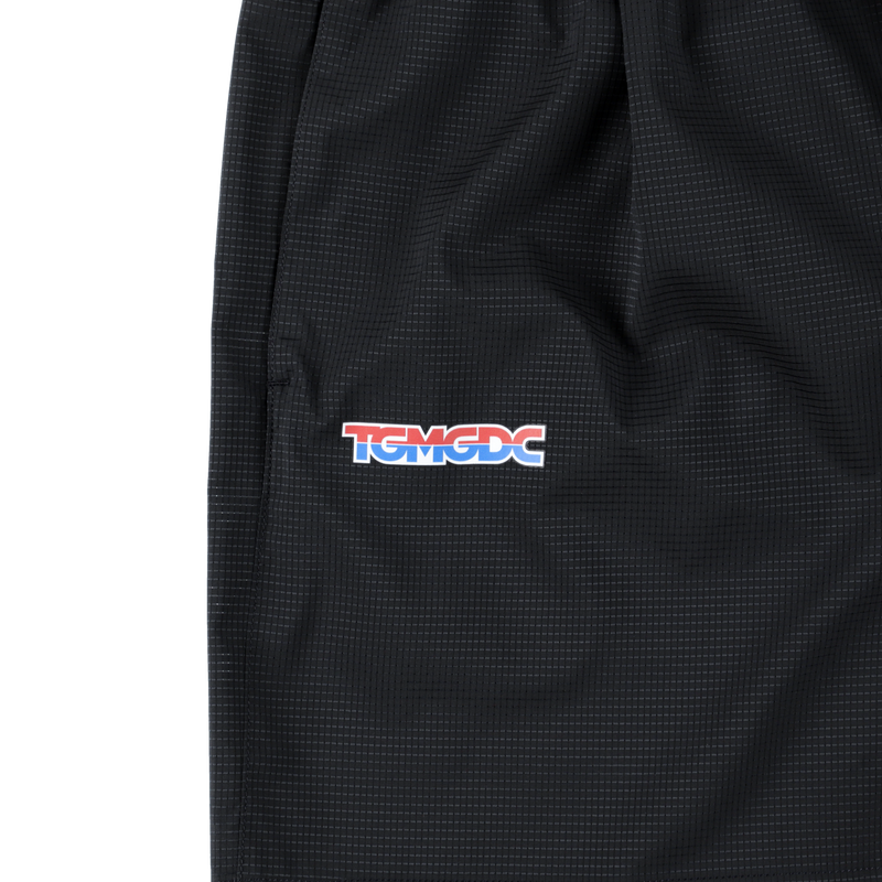 GDC×TANGRAM 5TH ANNIV. TRICO SHORTS BLACK TGS-MP97