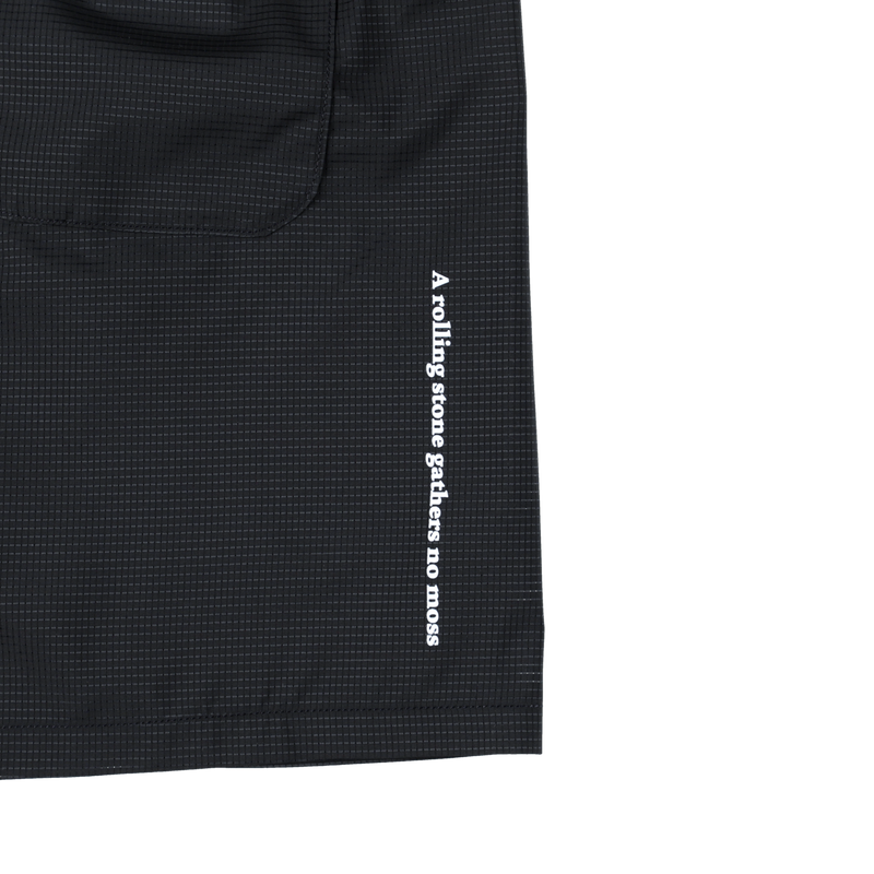 GDC×TANGRAM 5TH ANNIV. TRICO SHORTS BLACK TGS-MP97