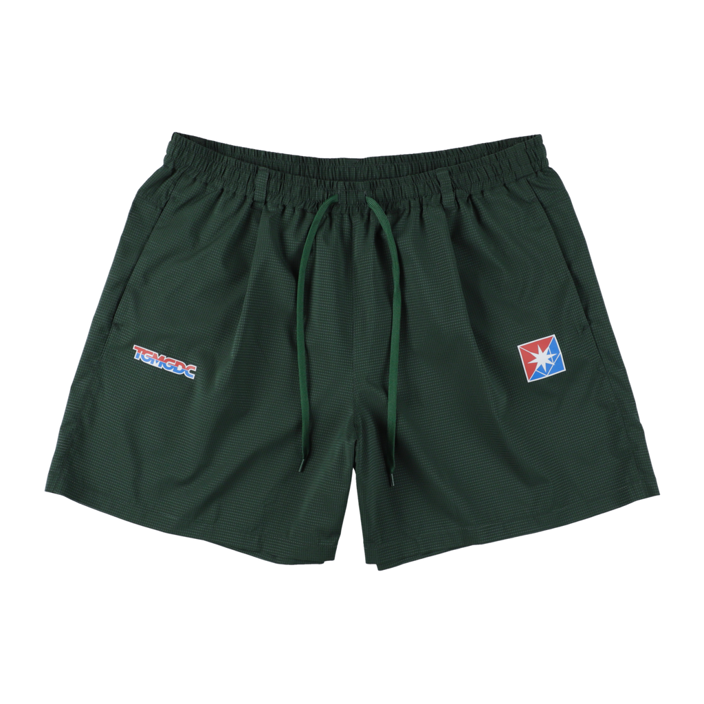 GDC×TANGRAM 5TH ANNIV. TRICO SHORTS GREEN TGS-MP97