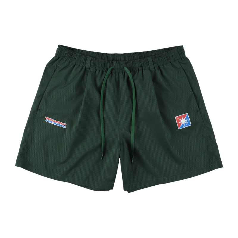 GDC×TANGRAM 5TH ANNIV. TRICO SHORTS GREEN TGS-MP97