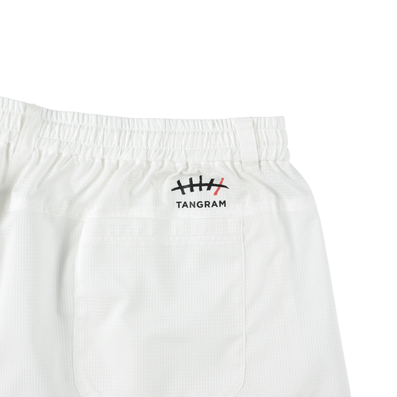 GDC×TANGRAM 5TH ANNIV. TRICO SHORTS WHITE TGS-MP97