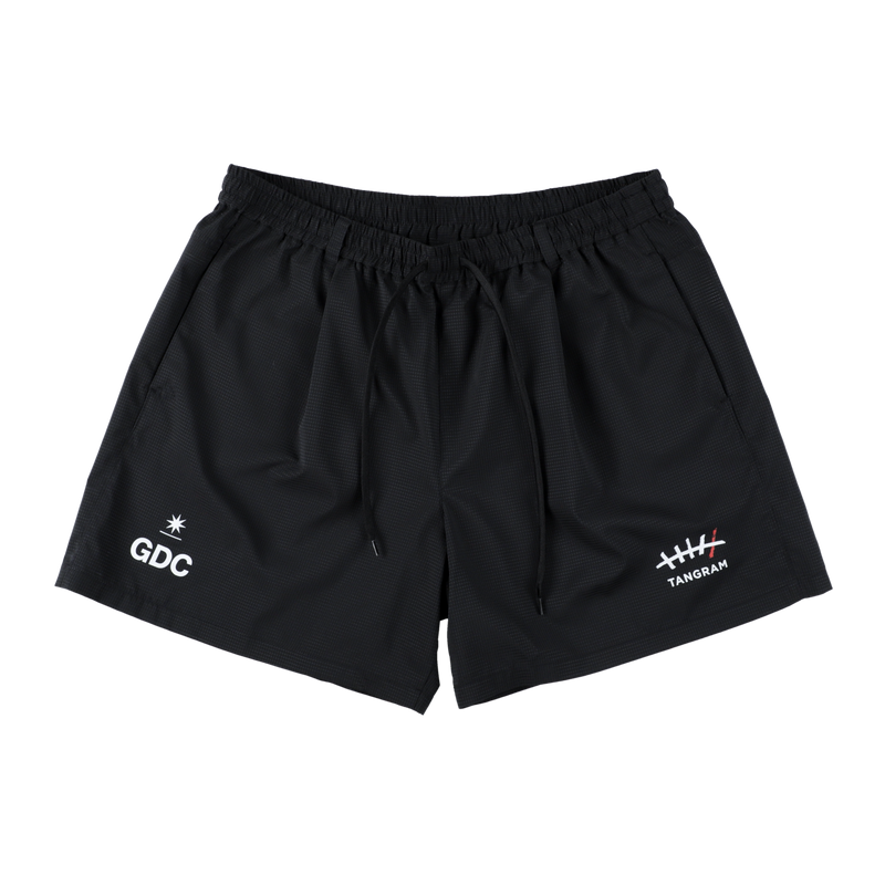 GDC×TANGRAM 5TH ANNIV. T.5 TOKYO SHORTS BLACK TGS-MP98
