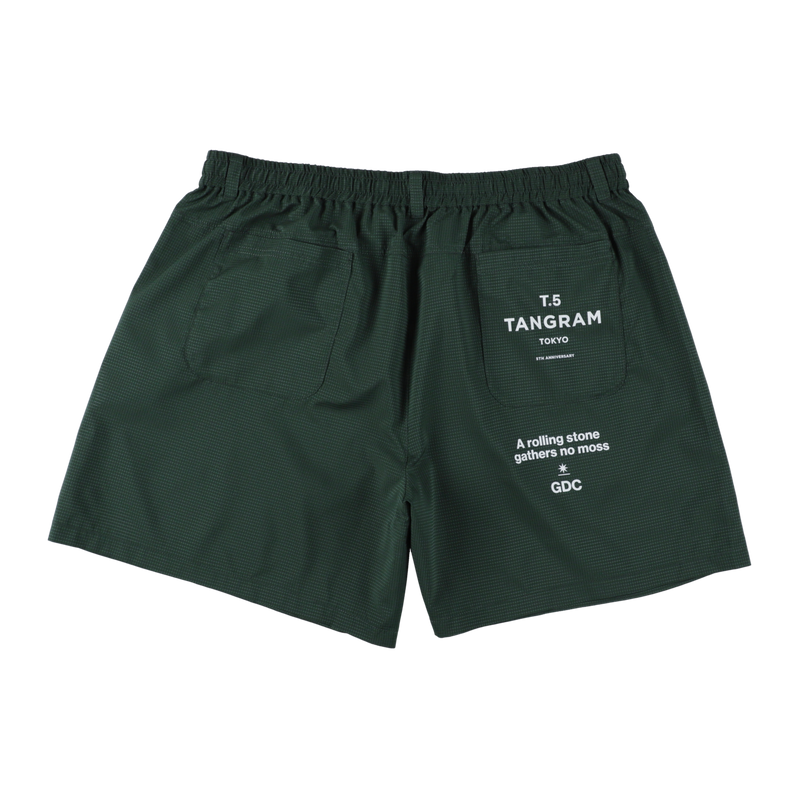 GDC×TANGRAM 5TH ANNIV. T.5 TOKYO SHORTS GREEN TGS-MP98