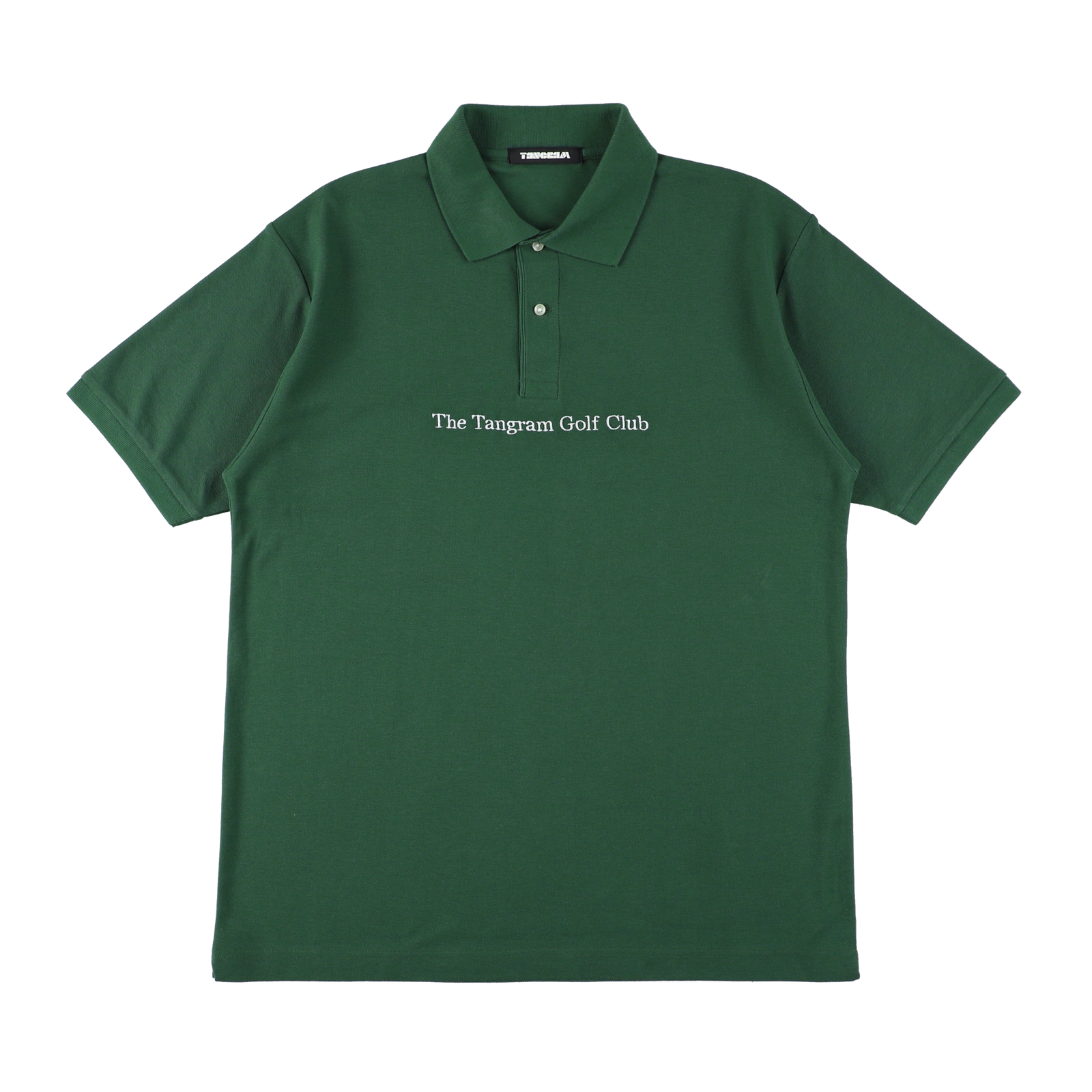 THE GOLF CLUB T/C POLO SHIRTS GREEN TGS-MPL101 – TANGRAM