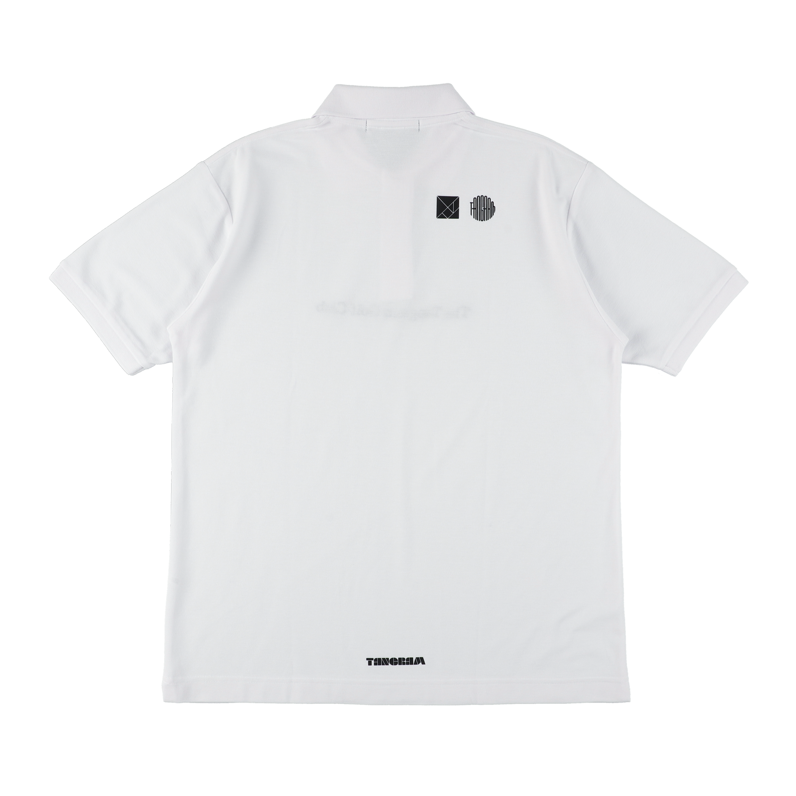THE GOLF CLUB T/C POLO SHIRTS WHITE TGS-MPL101 – TANGRAM