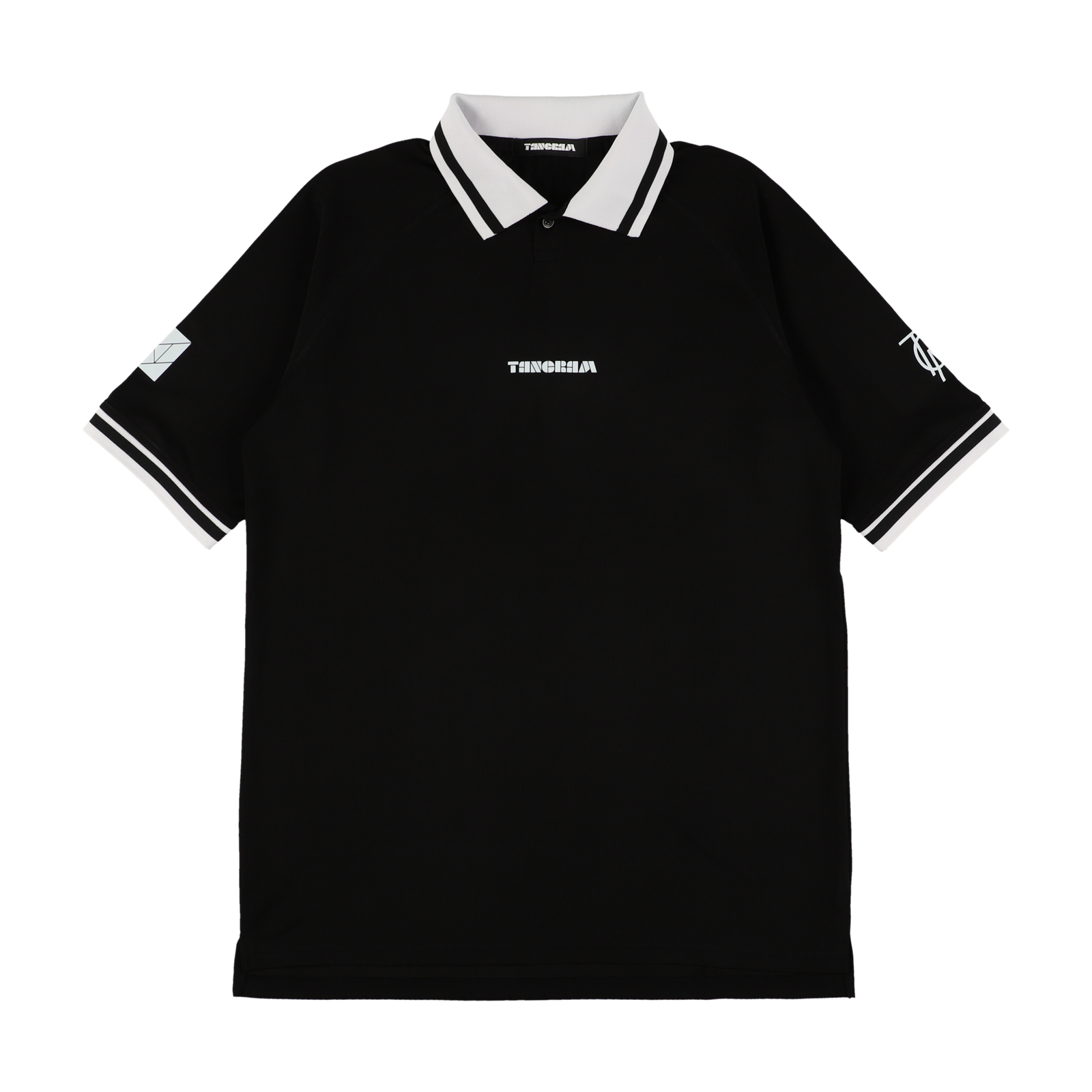 メンズウェア TANGRAM ACTIVE POLO SHIRTS ACTIVE POLO SHIRTS BLACK TGS-MPL102 – TANGRAM