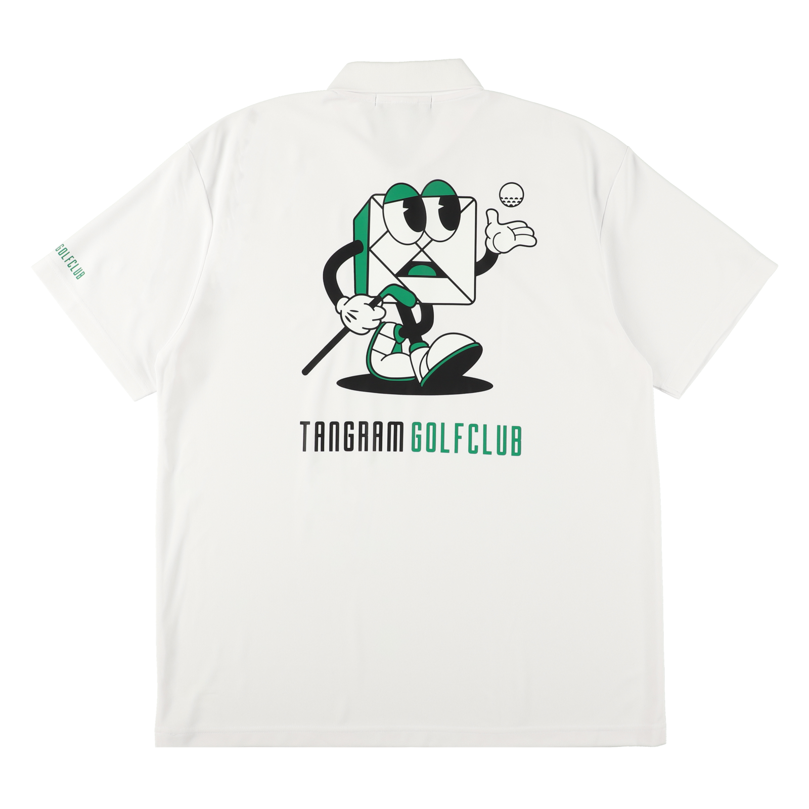 TANGRAM 】メンズゴルフシャツ Mサイズ TANGRAM ポロシャツ GOLF TANGRAM 】メンズゴルフシャツ Mサイズ TANGRAM ポロシャツ GOLF