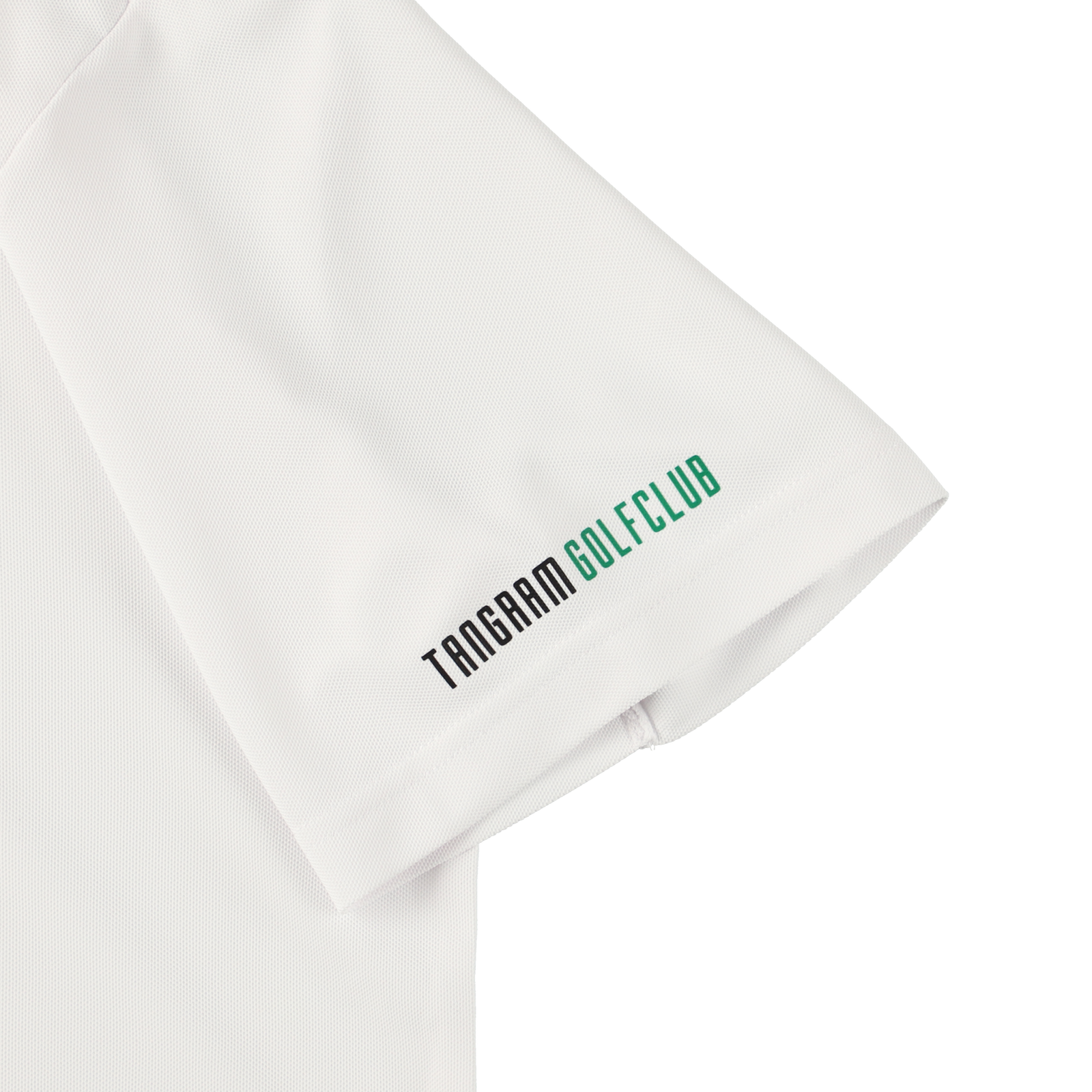 GOLF CLUB PUZZLE CHARACTER POLO SHIRTS WHITE TGS-MPL104