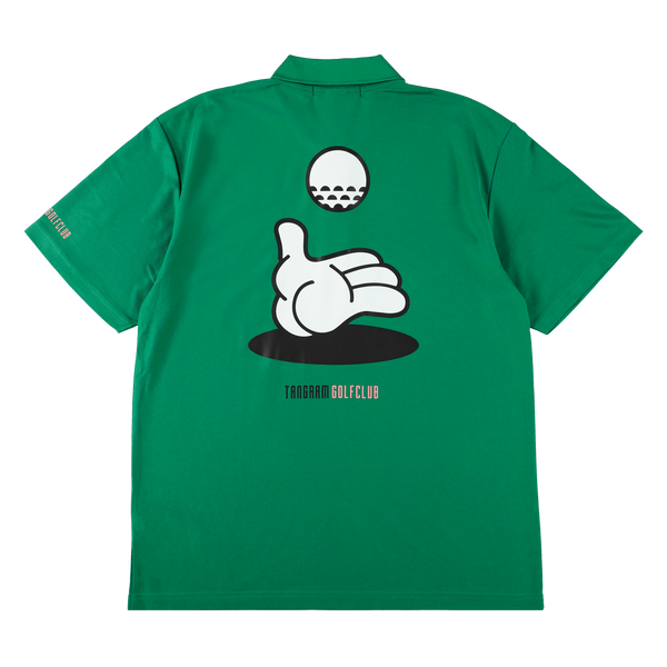 メンズウェア Tangram GOLF CLUB SKIPPER POLO SHIRTS GOLF CLUB PUZZLE CHARACTER POLO SHIRTS WHITE TGS-MPL104