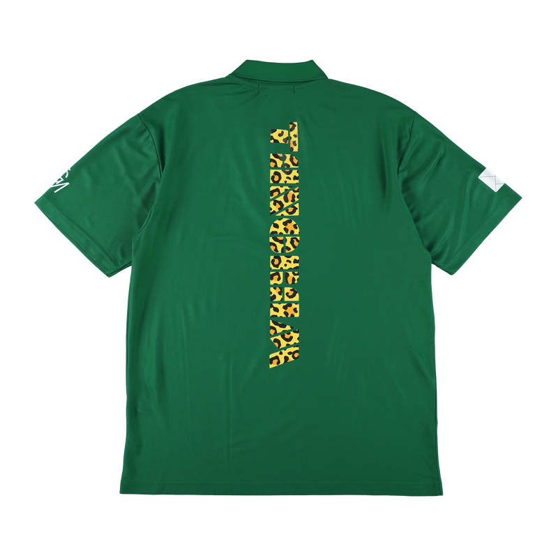 LEOPARD SQUAD POLO SHIRTS GREEN TGS-MPL106