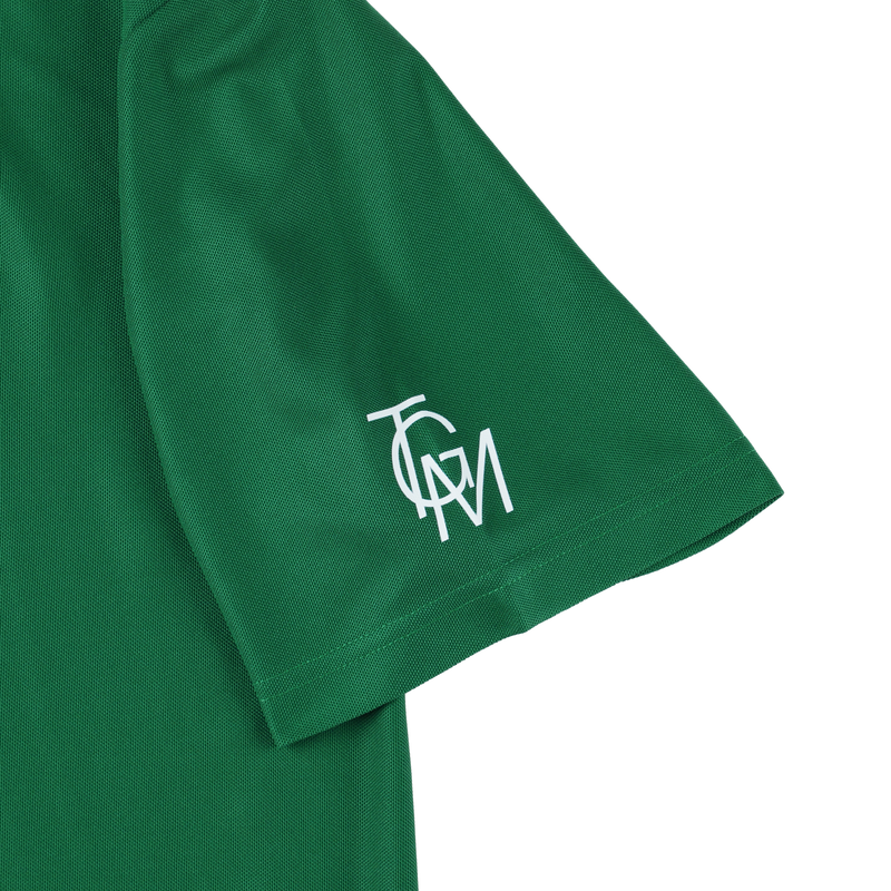 LEOPARD SQUAD POLO SHIRTS GREEN TGS-MPL106