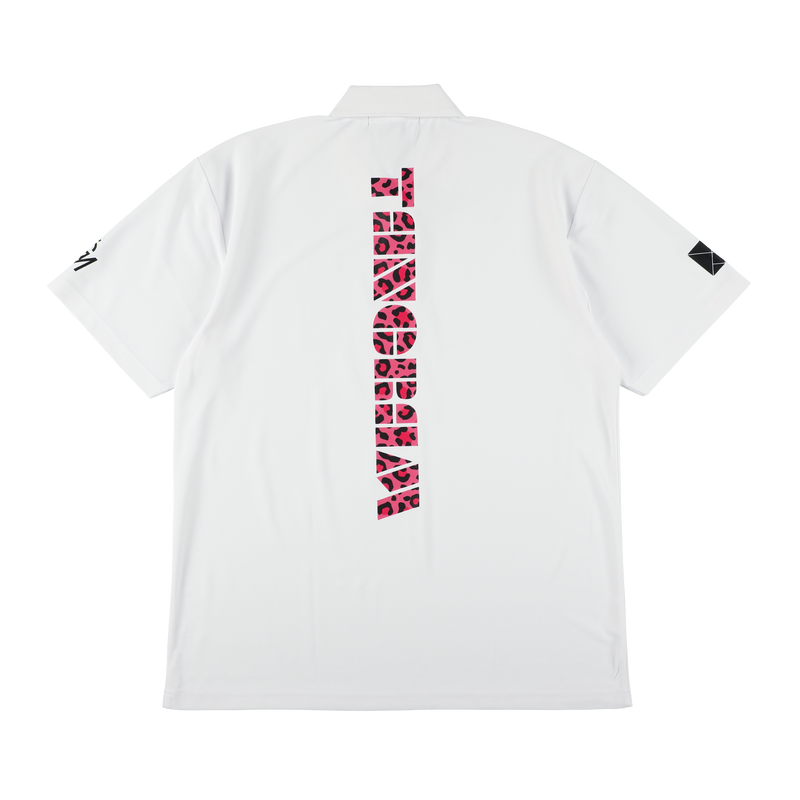 LEOPARD SQUAD POLO SHIRTS WHITE TGS-MPL106