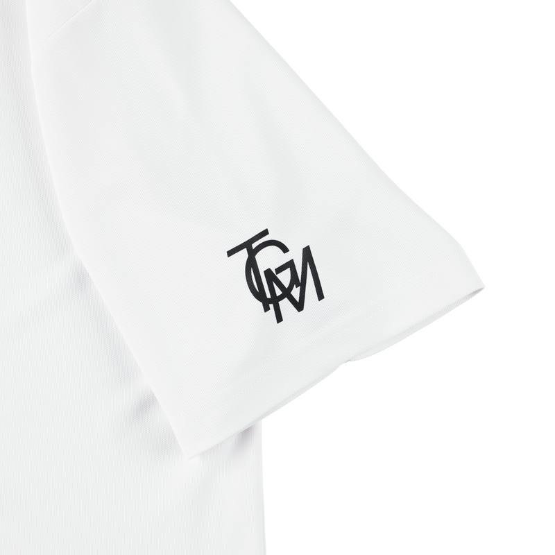 LEOPARD SQUAD POLO SHIRTS WHITE TGS-MPL106
