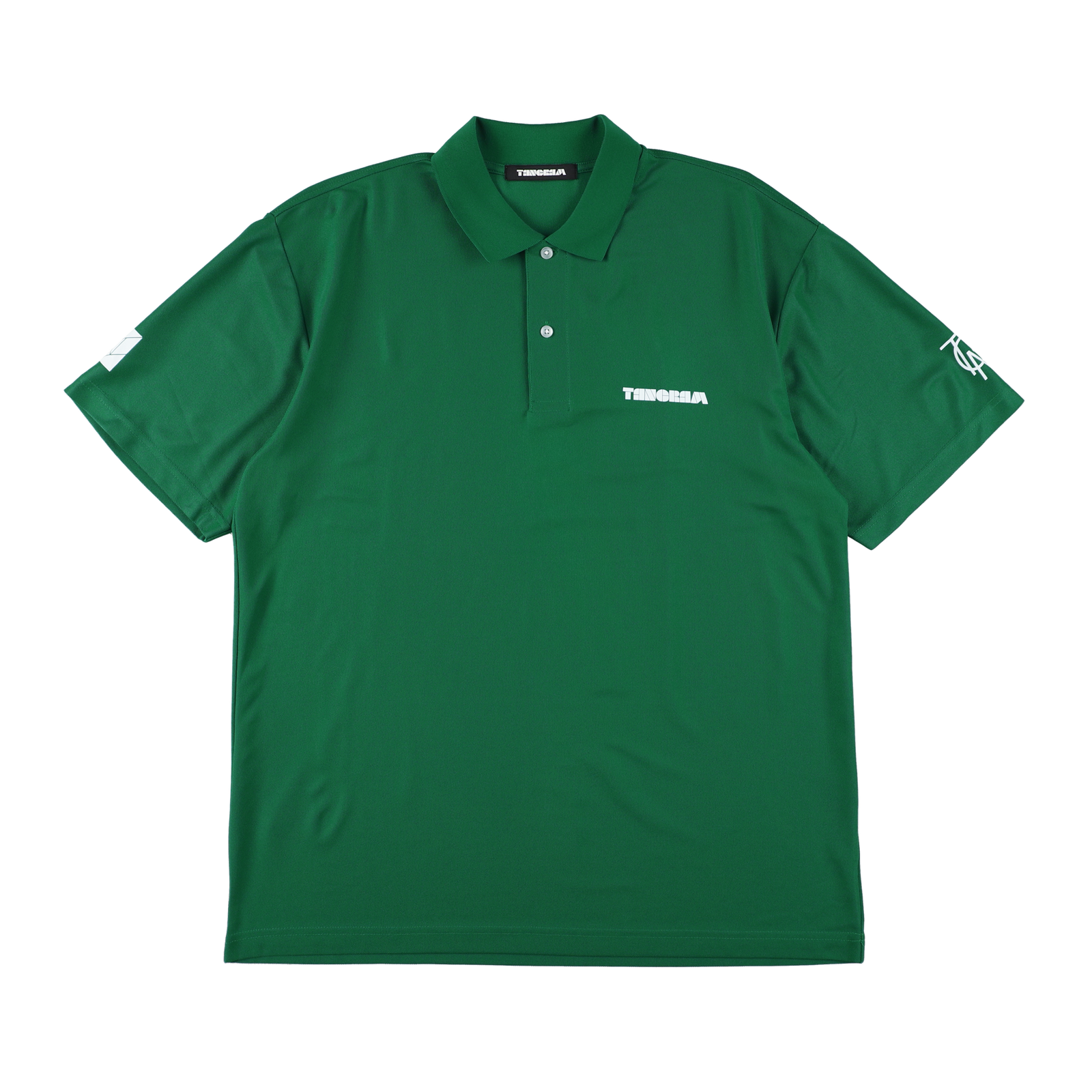 LEOPARD PUZZLE POLO SHIRTS GREEN TGS-MPL107 – TANGRAM