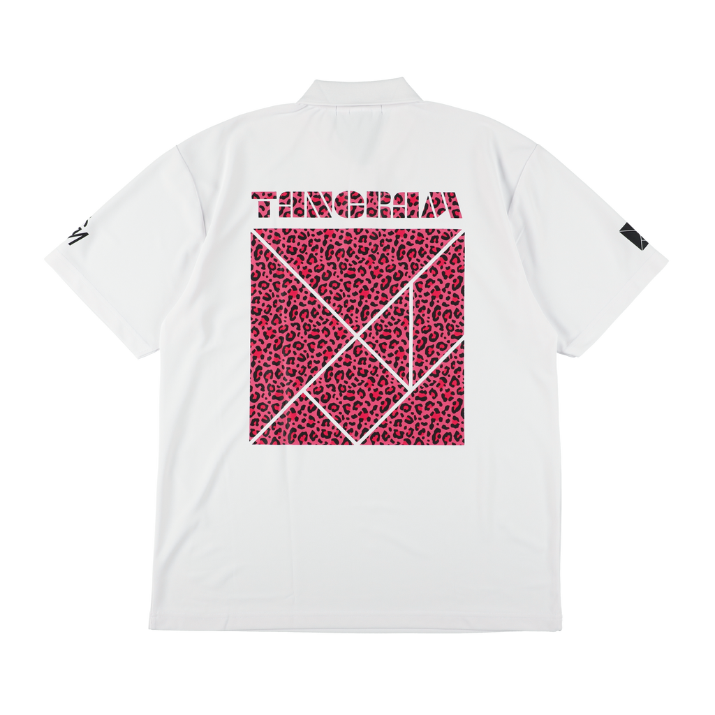 LEOPARD PUZZLE POLO SHIRTS WHITE TGS-MPL107 – TANGRAM