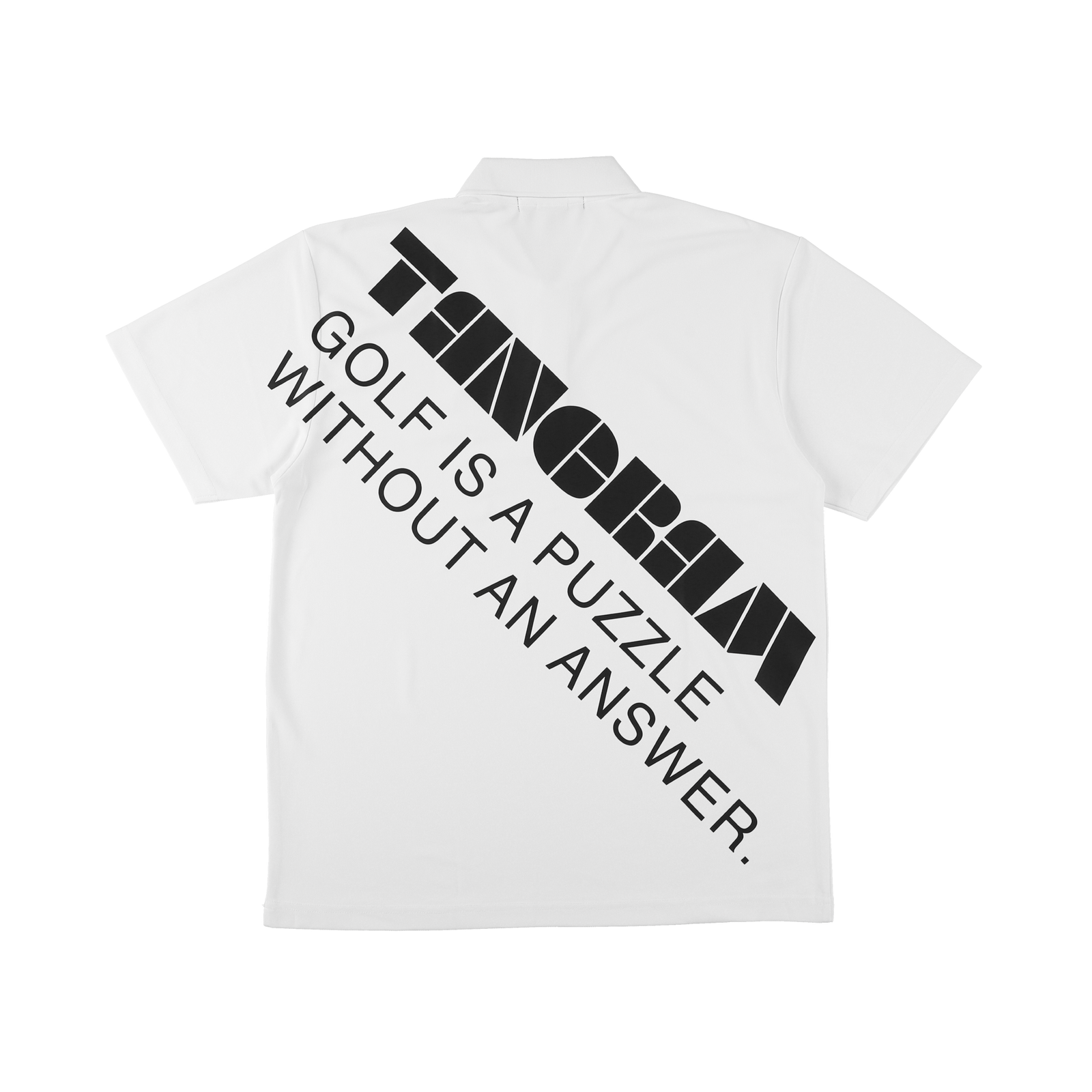 misopethamenos　Tangram ホワイト ポロシャツ TANGRAM ポロシャツ TANGRAM/タングラム TEAM POLO SHIRTS