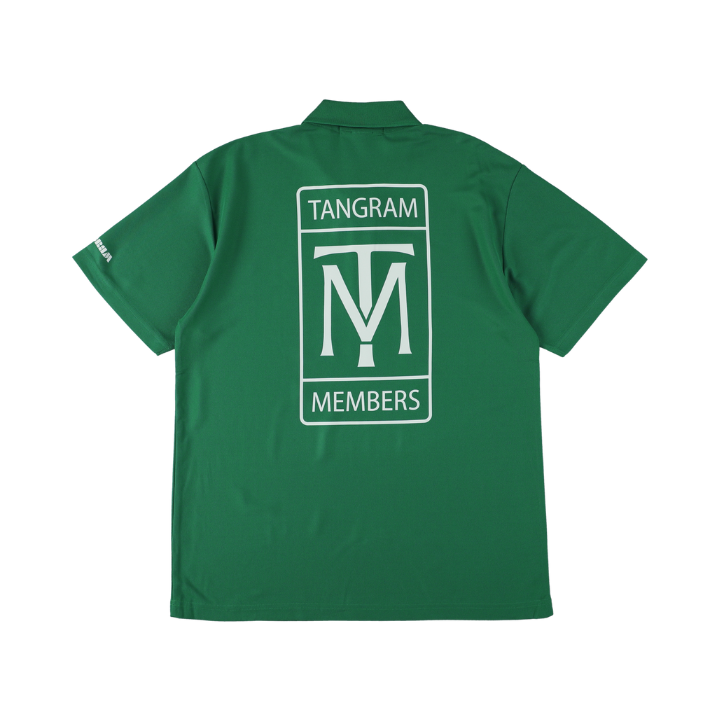 MEMBERS LOGO POLO SHIRTS GREEN TGS-MPL116 – TANGRAM