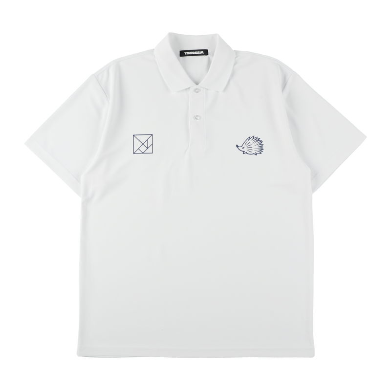 Clubhaus Tingram ポロシャツ ホワイト 公式アプリ限定抽選販売】CLUBHAUS×TANGRAM 5TH ANNIV. POLO SHIRTS