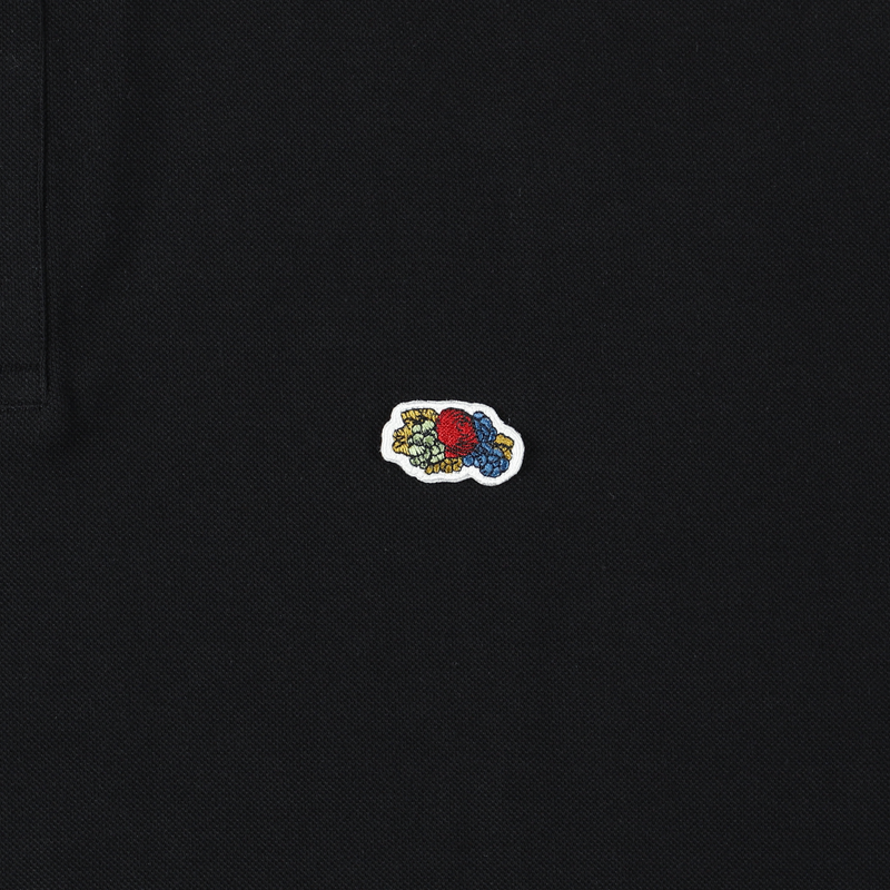 FRUIT OF THE LOOM × TANGRAM POLO SHIRTS 【2PAC SET】WHITE＆BLACK TGS-MPL120