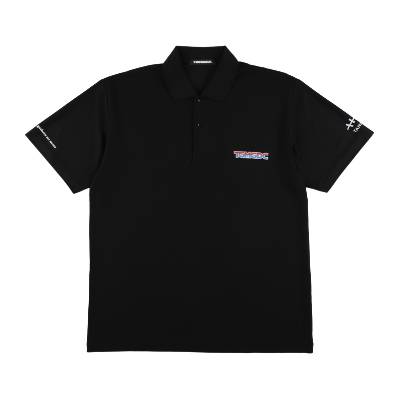 GDC×TANGRAM 5TH ANNIV. TRICO POLO SHIRTS BLACK TGS-MPL122