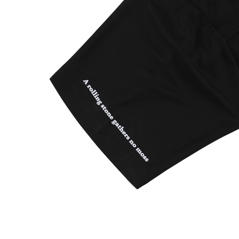 GDC×TANGRAM 5TH ANNIV. TRICO POLO SHIRTS BLACK TGS-MPL122