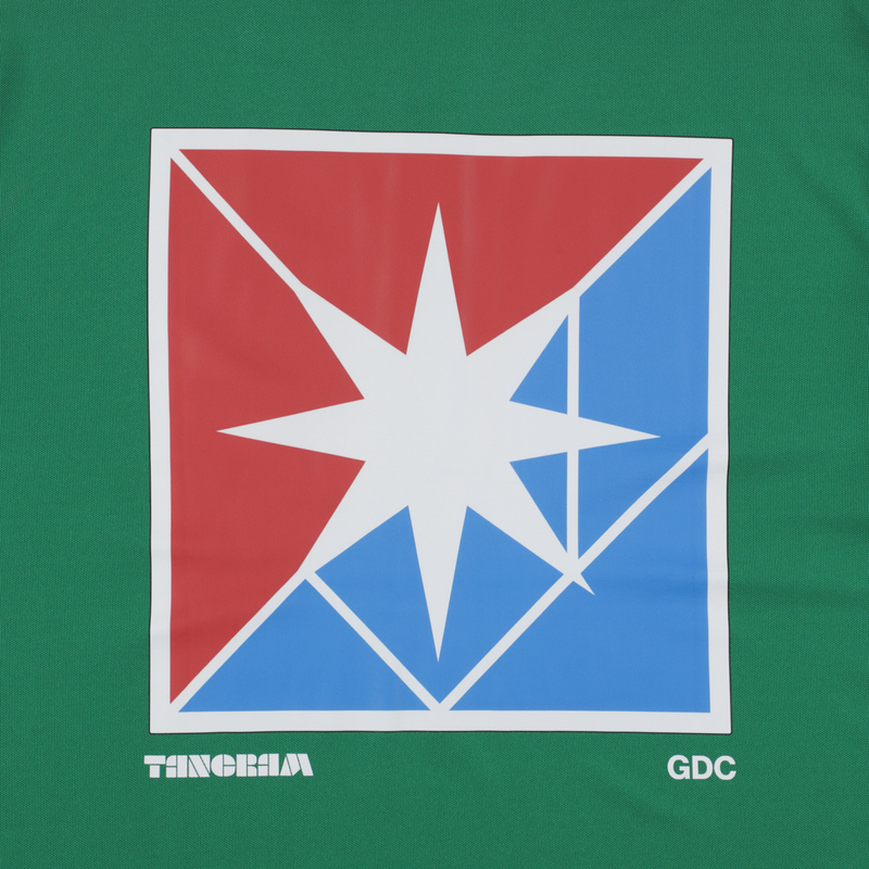 GDC×TANGRAM 5TH ANNIV. TRICO POLO SHIRTS GREEN TGS-MPL122