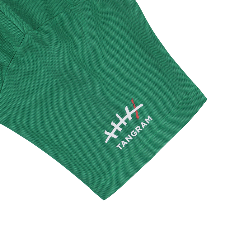 GDC×TANGRAM 5TH ANNIV. TRICO POLO SHIRTS GREEN TGS-MPL122
