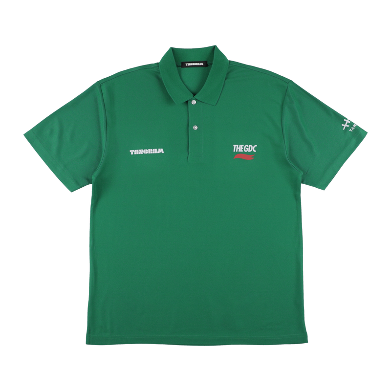 GDC×TANGRAM 5TH ANNIV. WING FLAG POLO SHIRTS GREEN TGS-MPL123