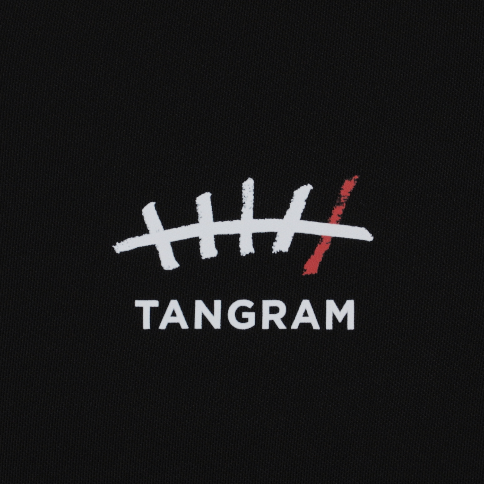 GDC×TANGRAM 5TH ANNIV. TURF STAR POLO SHIRTS BLACK TGS-MPL124