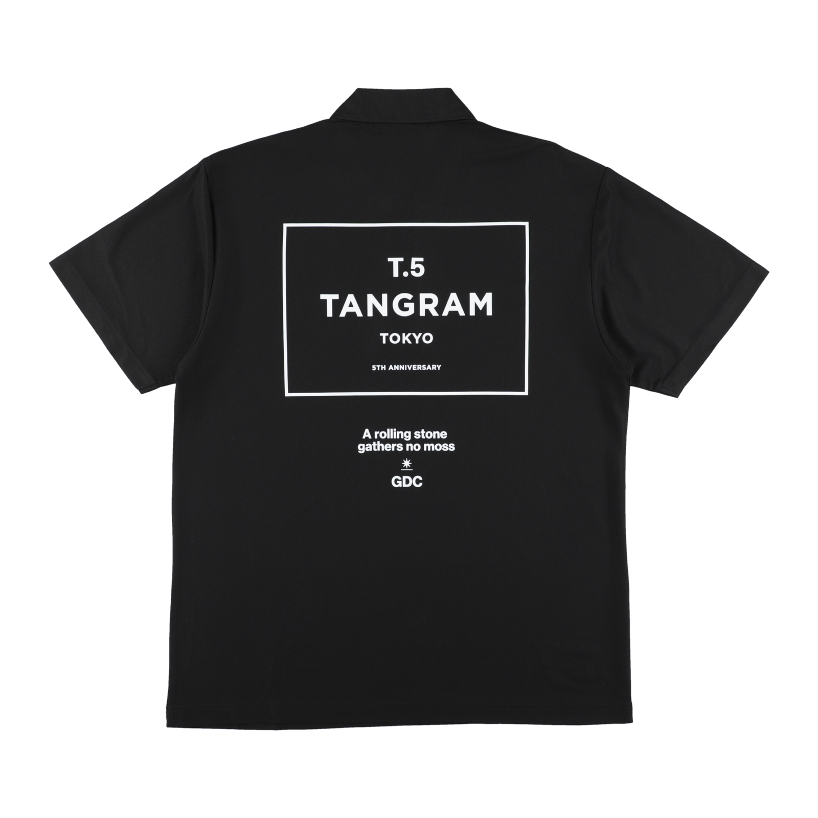 GDC × TANGRAM 5周年記念 スターポロシャツ 黒M 新品 キムタク GDC×TANGRAM 5TH ANNIV. T.5 TOKYO POLO SHIRTS BLACK TGS-MPL125