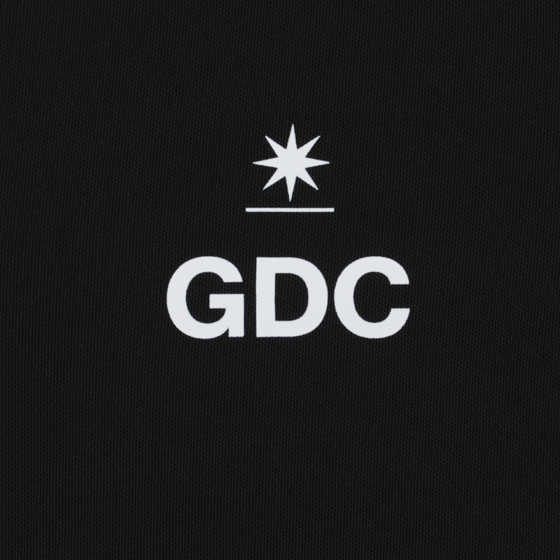 GDC×TANGRAM 5TH ANNIV. T.5 TOKYO POLO SHIRTS BLACK TGS-MPL125