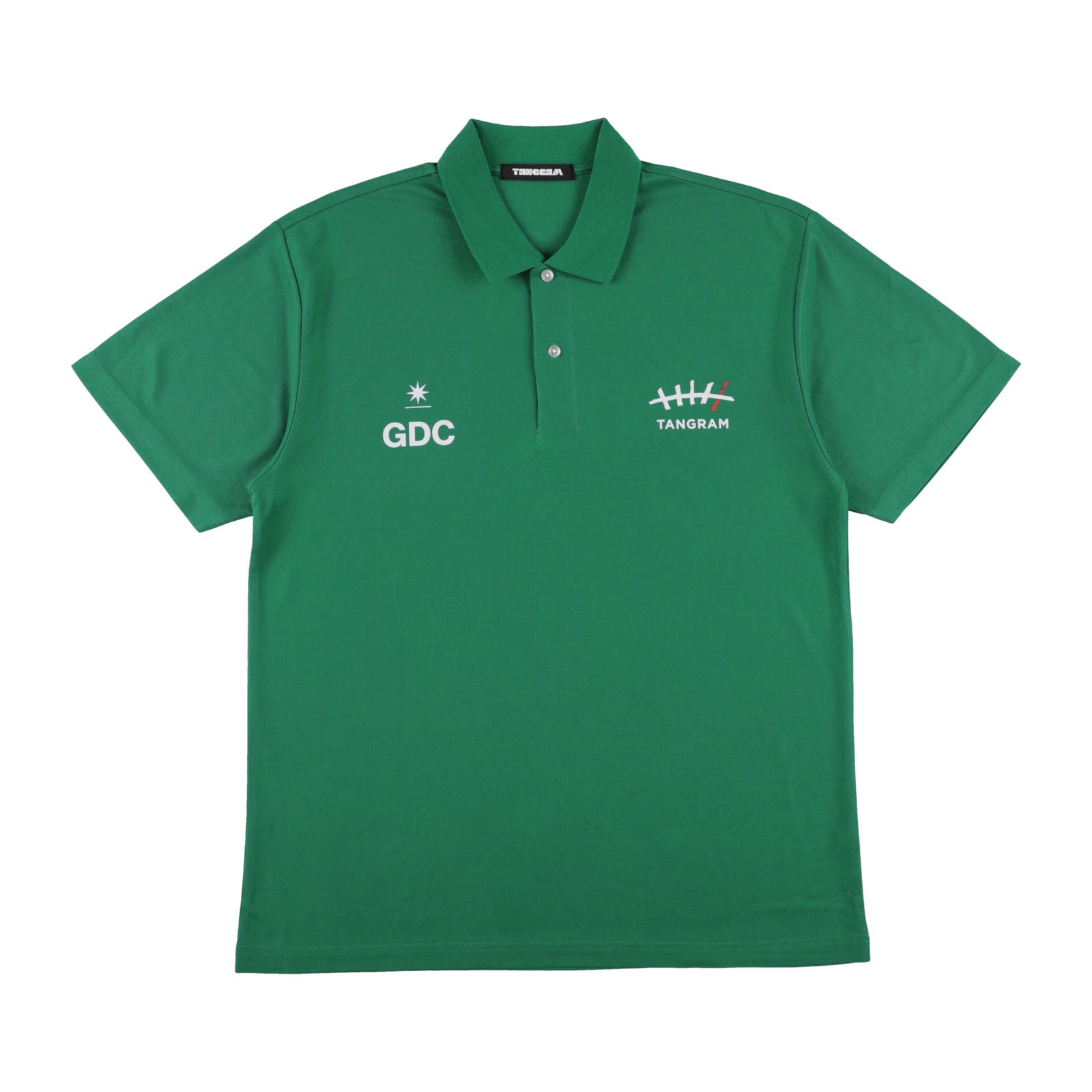 GDC×TANGRAM 5TH ANNIV. T.5 TOKYO POLO SHIRTS GREEN TGS-MPL125