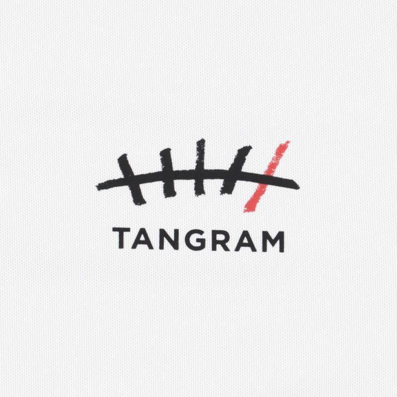 GDC×TANGRAM 5TH ANNIV. T.5 TOKYO POLO SHIRTS WHITE TGS-MPL125