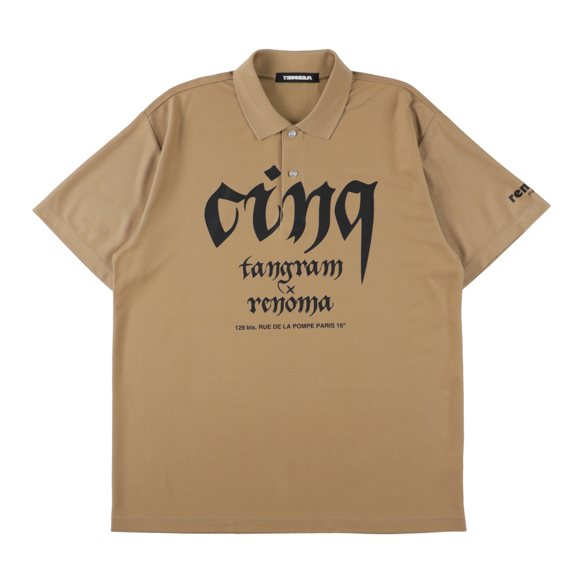 TANGRAM長袖ロングTシャツゴルフ TANGRAM タングラム 長袖Tシャツ グレー系 L ゴルフウェア メンズ