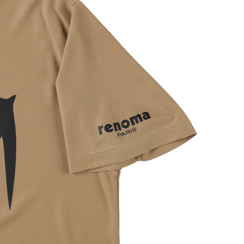 RENOMA × TANGRAM 5TH ANNIV. POLO SHIRTS SAND KHAKI TGS-MPL128