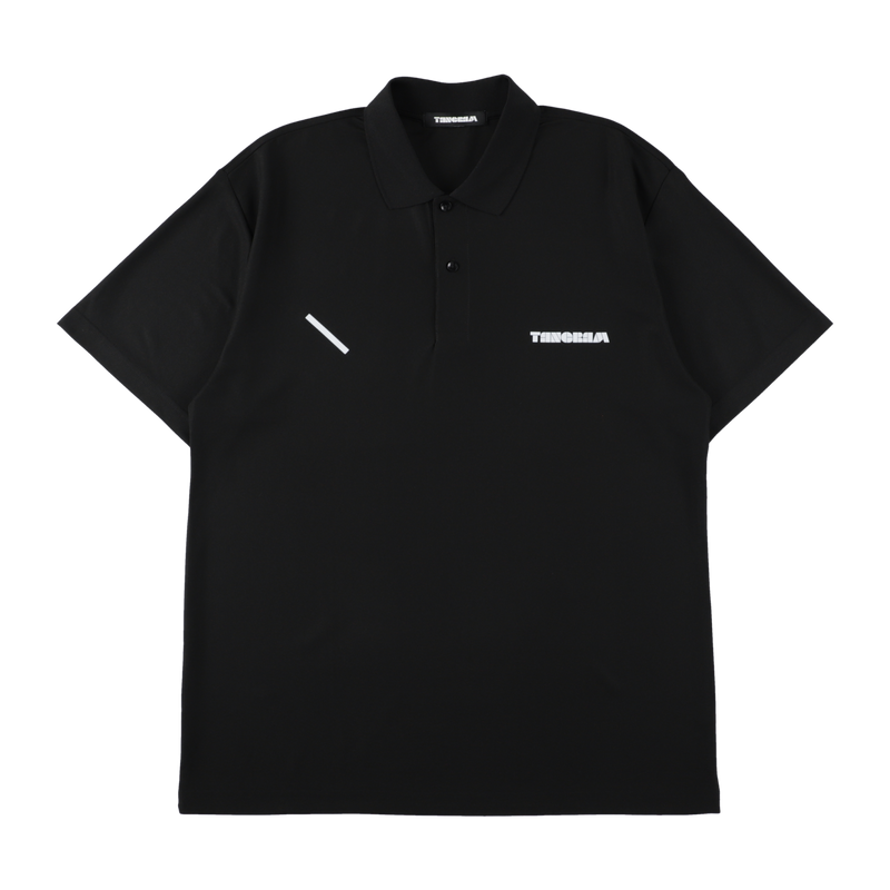 Tangram × Ramidus 黒 ポロシャツ TANGRAM（タングラム） ポロシャツ TANGRAM TEAM POLO SHIRTS