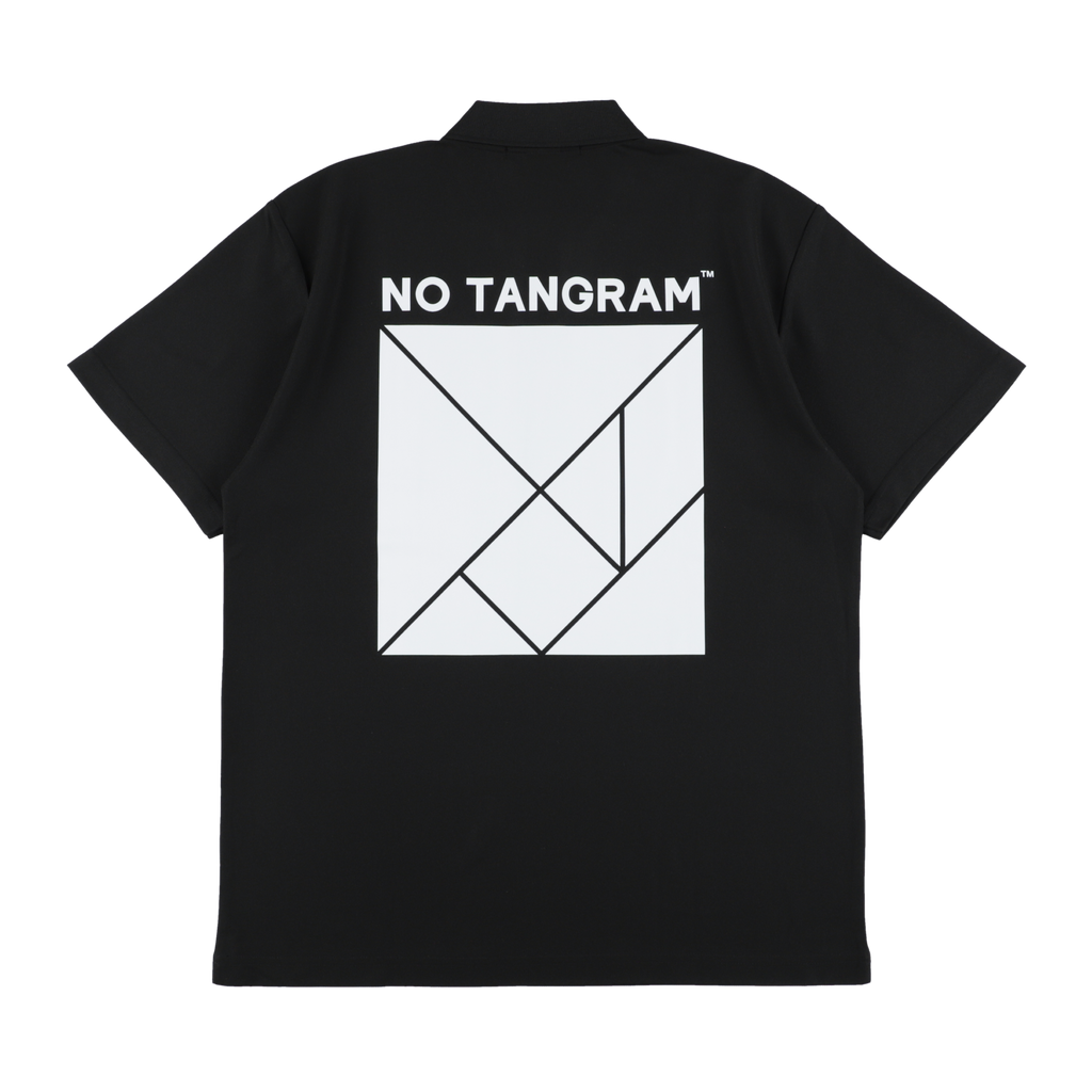 NO COFFEE × TANGRAM 5TH ANNIV. POLO SHIRTS BLACK TGS-MPL131【受注