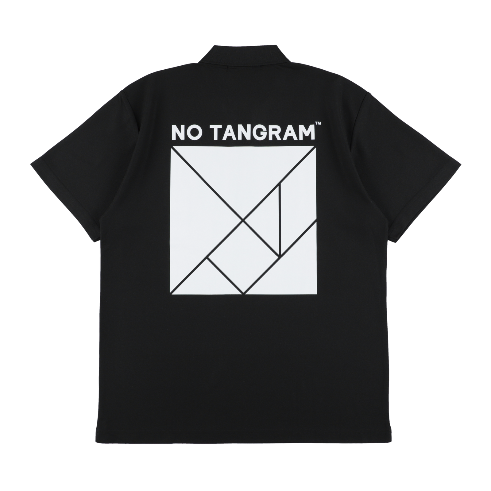 NO COFFEE × TANGRAM 5TH ANNIV. POLO SHIRTS BLACK TGS-MPL131【受注 NO COFFEE × TANGRAM 5TH ANNIV. POLO SHIRTS BLACK TGS-MPL131【受注