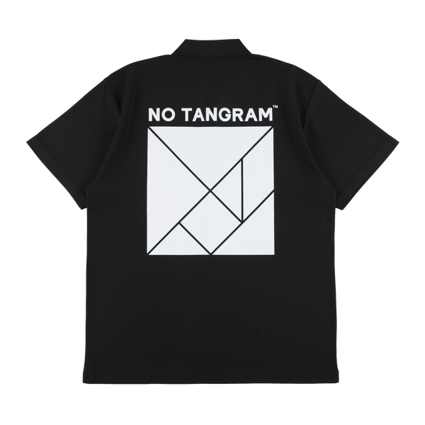 GDC×TANGRAM . 5周年POLO SHIRTS BLACK TGS NO COFFEE × TANGRAM 5TH ANNIV. POLO SHIRTS BLACK TGS-MPL131【受注