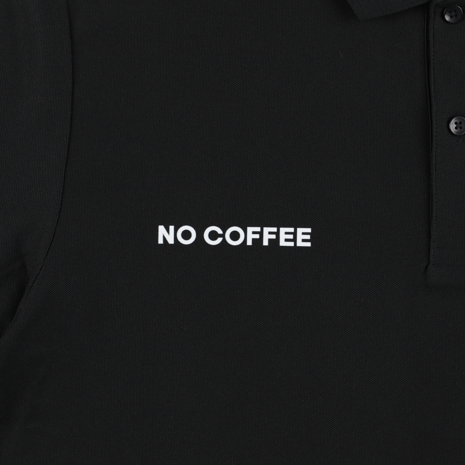 NO COFFEE × TANGRAM 5TH ANNIV. POLO SHIRTS BLACK TGS-MPL131【受注